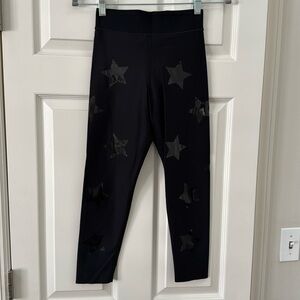 Ultracor black shiny star pants S